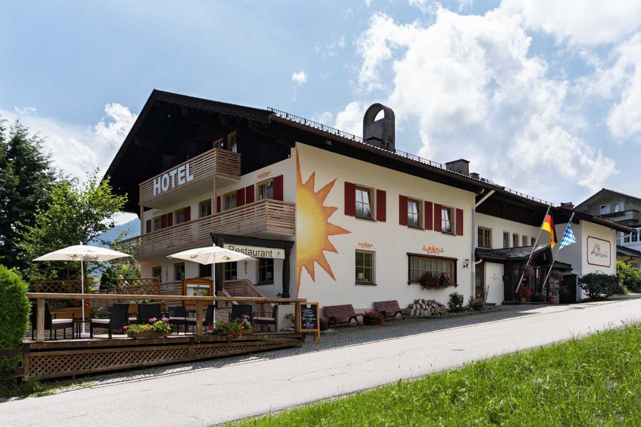 Hotel Alpensonne Ruhpolding Chiemgau Karte Exteriör bild